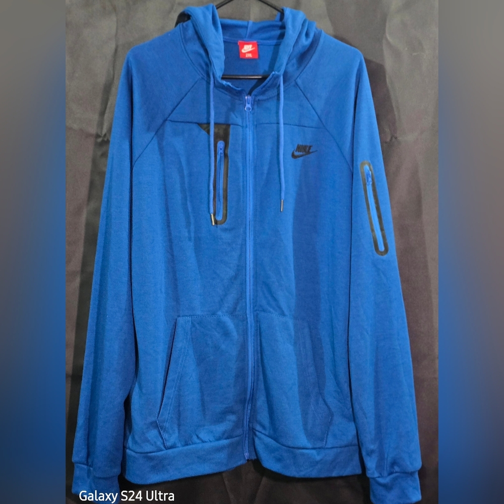 Nike Tech Fleece Men's Sz 2XL NWT BLUE BLACK